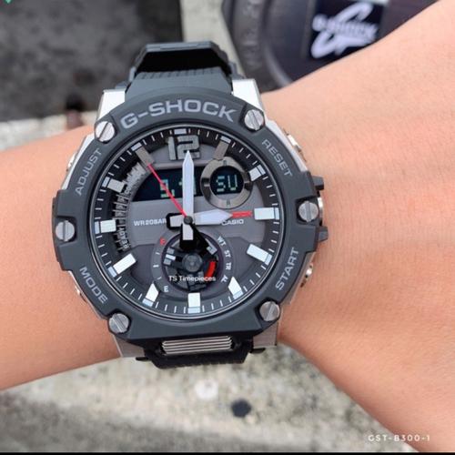 Jual JAM TANGAN CASIO G-SHOCK GST-B300-1ADR BLACK ORIGINAL BERGARANSI ORI -  Kota Tangerang - Gros Online Shop | Tokopedia