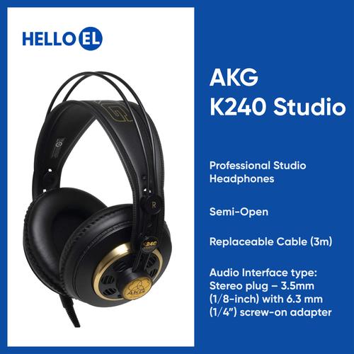 Jual AKG K240 K240S Studio Headphone 