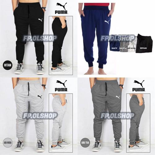puma navy sweatpants