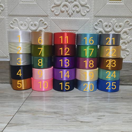 Foto Produk dijual per roll: Pita satin diameter 4 cm dari Didy collection