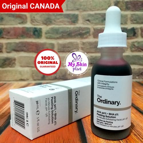 Gambar The Ordinary AHA 30% + BHA 2% Peeling Solution dari MySkinPlus Outlet undefined Tokopedia