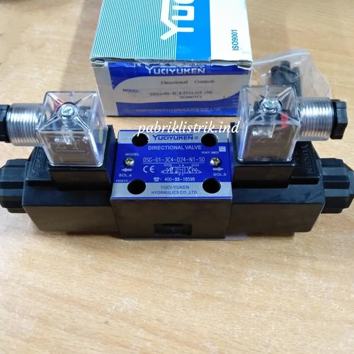 Jual Selenoid valve Hydraulic DSG 01 3C4 D24 N1 Yuci Yuken original