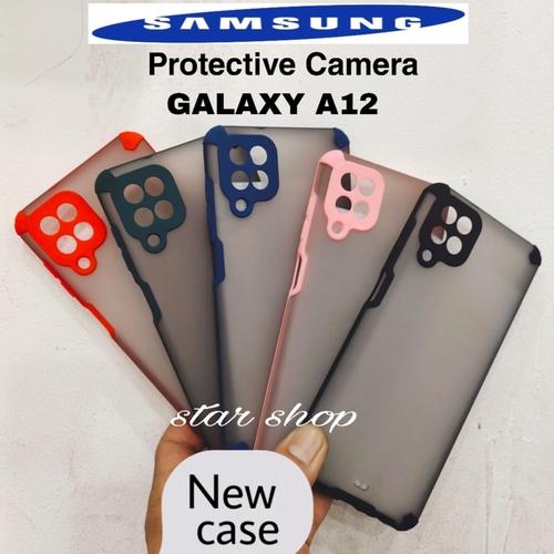 Foto Produk Case Samsung Galaxy A12 Protective Camera - GREEN dari Star Shop V