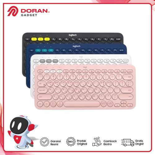 Foto Produk Logitech Wireless Keyboard K380 Original Garnasi Resmi 1 Tahun - Hitam dari Doran Gadget Jakarta