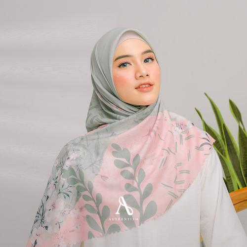 Foto Produk KERUDUNG SEGI EMPAT MOTIF VOAL ULTRAFINE AUTHENTISM AZHARA SERIES - FLORA dari Authentism.id