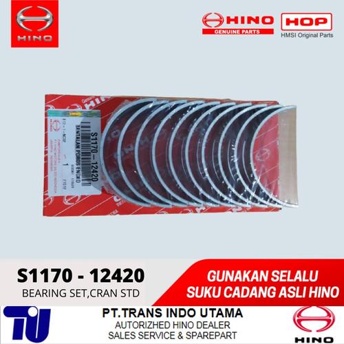 Gambar BEARING SET, CRAN STD HINO DUTRO 130 HD S117012420 dari HINO TRANS INDO UTAMA Kota Medan Tokopedia