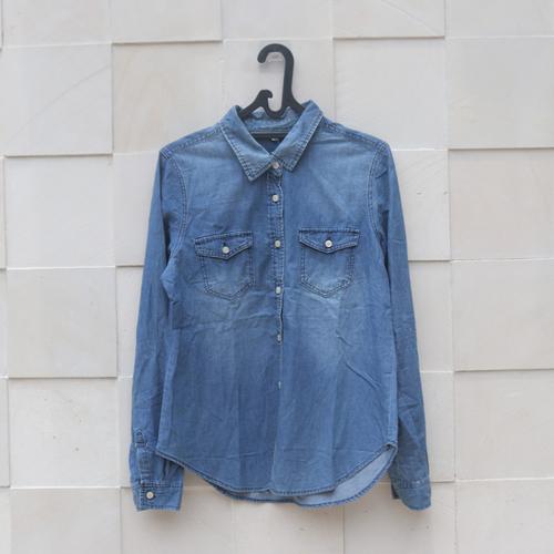 Jual KEMEJA DENIM SECOND CAT \u0026 JACK 