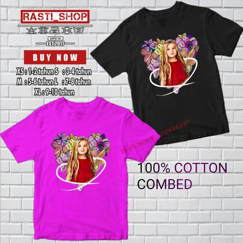Jual LOVE DIANA AND ROMA KAOS BAJU ANAK 