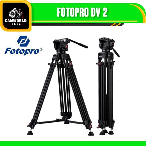 Promo Fotopro DV Fotopro DV2 Professional Tripod Video Kamera DV-2 di  Camworld Shop Tokopedia