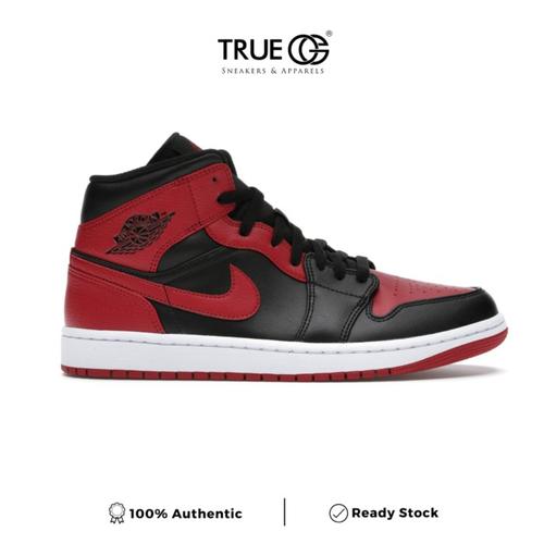 Jual Sneakers Air Jordan 1 Mid Bred 