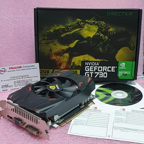 Gambar VGA PCIE NVIDIA GT730 2GB DDR3 128BIT dari Pracom Harco Jakarta Pusat Tokopedia