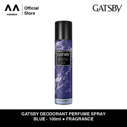 Gambar GATSBY Deodorant Perfume Spray Blue 100ml dari MandomOfficial Tokopedia