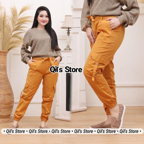 CARGO JOGER WANITA CELANA JOGGER PANTS 