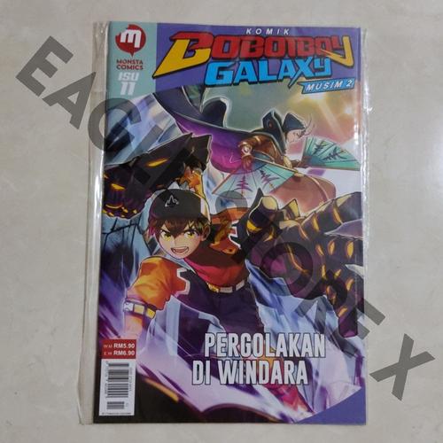 Gambar Komik BoBoiBoy Galaxy Musim 2 : Isu 11 "PERGOLAKAN DI WINDARA!'' dari Eagle Store X Kota Medan Tokopedia