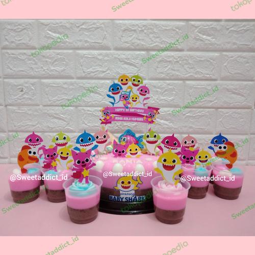 Topper Puding Jual Pudding cup / Puding cup karakter / pudding cup topper / pudding ...