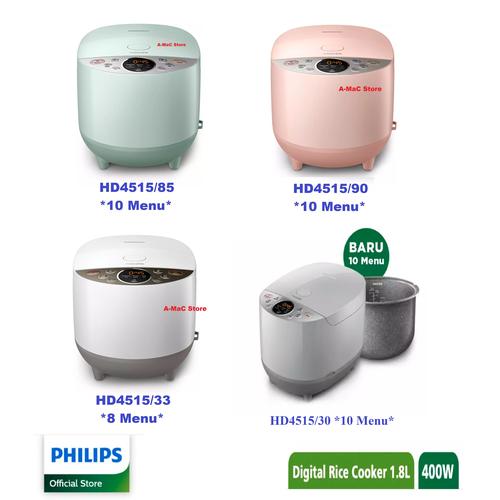 Promo PHILIPS RICE COOKER HD4515 DIGITAL 1.8L PENANAK NASI HD 4515