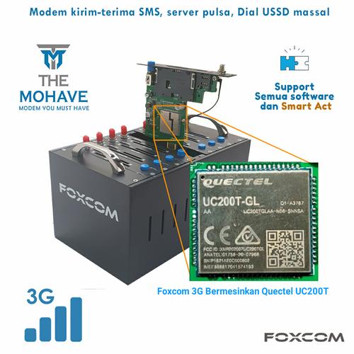 Gambar Modem 8 Port Foxcom 3G Pool Alat SMS & Dial Massal Support Smart Act dari Modem Wavecom Jakarta Timur Tokopedia