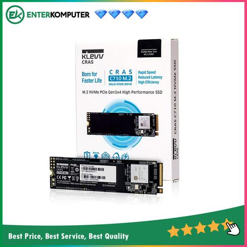 Gambar KLEVV SSD CRAS C710 256GB M.2 2280 NVMe PCle Gen3 x4 / SSD 256GB dari Enter Komputer Official Jakarta Pusat Tokopedia