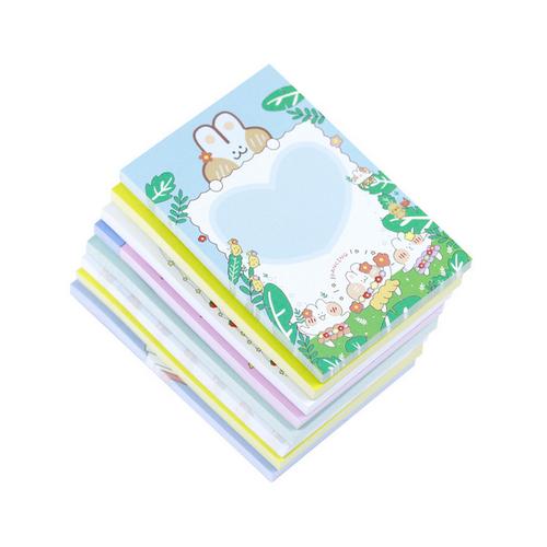 Jual J2 - Sticky note rabbit house memo tempel korea notes bunny ...