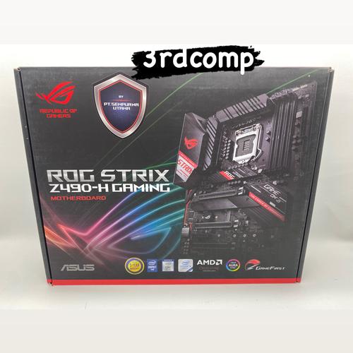 Jual MOTHERBOARD ASUS ROG STRIX Z490-H GAMING LGA 1200 - Jakarta Pusat ...