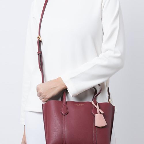 tory burch triple compartment tote