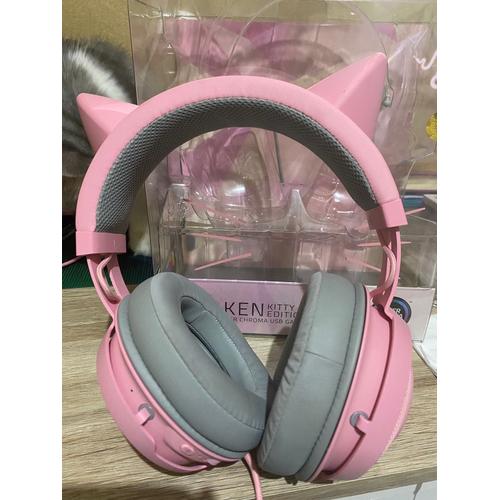 Jual Headset Razer kraken kitty quartz 