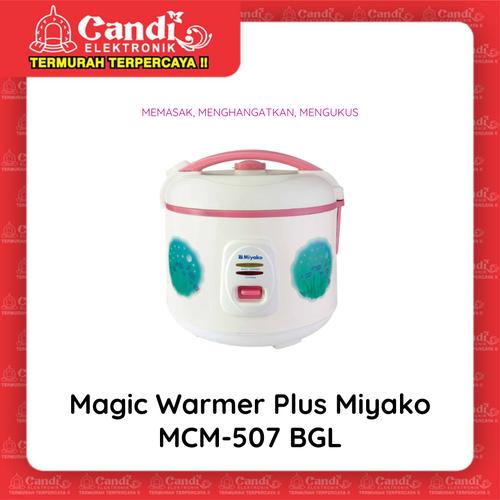 Foto Produk MIYAKO MAGIC COM 1,8 LITER MCM-507BGL - Magic Warmer Plus MCM-507 BGL dari Candi Elektronik Solo
