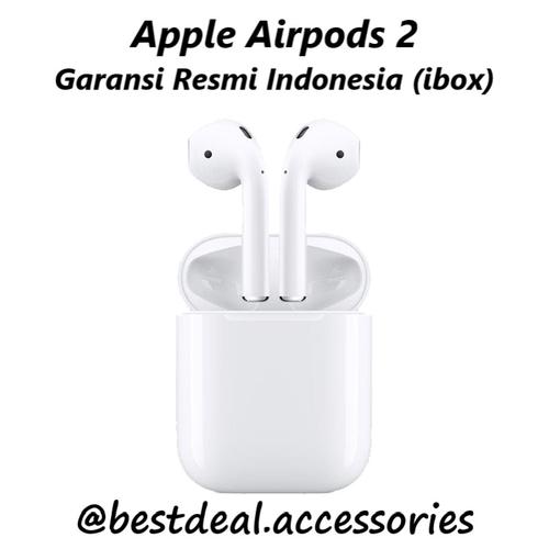 Promo Apple AirPods 2 (2nd Gen) 2019 BNIB for iPhone 11 iPad Pro Macbook  Pro - Jakarta Pusat - bestdeal official | Tokopedia