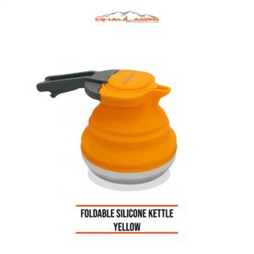 Gambar Dhaulagiri folding silicone kettel 1,2 Liter teko lipat - Merah dari Dhaulagiri official Jakarta Utara Tokopedia