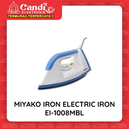 Foto Produk MIYAKO IRON ELECTRIC IRON EI-1008MBL - Setrika Miyako EI-1008 M BL dari Candi Elektronik Solo