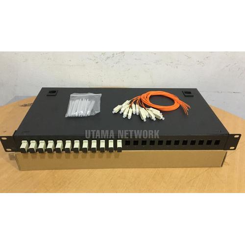 Otb Rack Sc Multimode Jual OTB 12 port rackmount SC multimode / ODF 12 port SC + pigtail SC ...