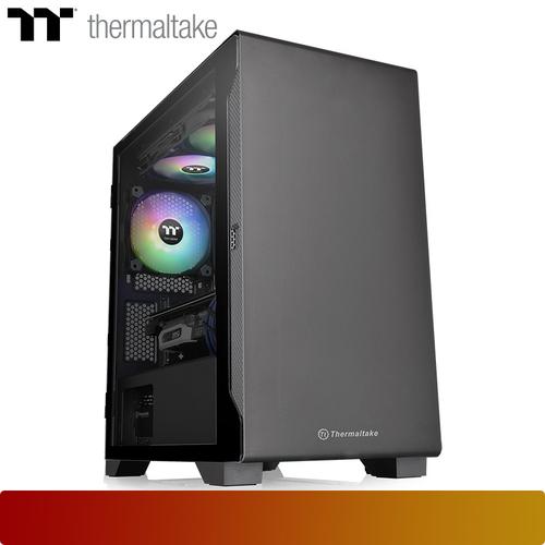 Gambar THERMALTAKE S100 Tempered Glass Micro Chassis - Black dari Nano Komputer Jakarta Pusat Tokopedia