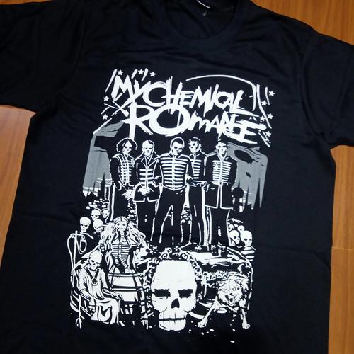 Jual MY CHEMICAL ROMANCE band tshirt 