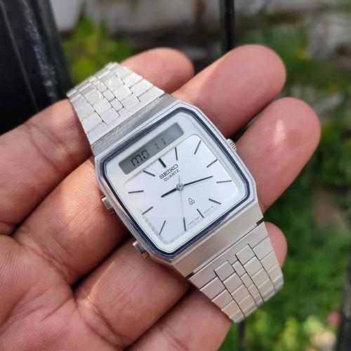 Jual JAM TANGAN SEIKO ANA-DIGI H357-500A WHITE DIAL SECOND ORIGINAL - Kota  Surabaya - bakul_second | Tokopedia
