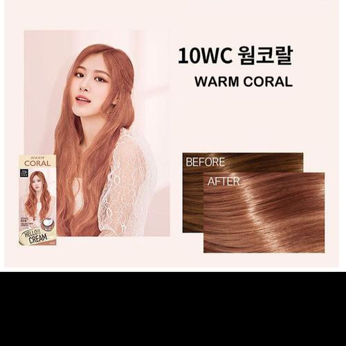 Jual MISE EN SCENE Hello Cream Hair Dye Hair Color 10WC Warm Coral