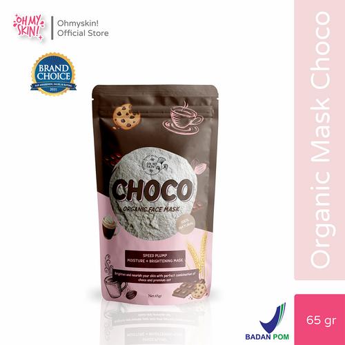 Gambar Masker Organik FULLSIZE 65gr Ohmyskin! Matcha Milk Choco Coffee - FS Choco dari Ohmyskin Official Kab. Pati Tokopedia