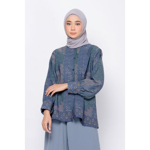 Gambar ZM Zaskia Mecca - Deyto Navy Blouse - Edisi Mandalika - S dari Zaskia Mecca Official Kab. Bekasi Tokopedia