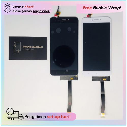 Gambar LCD Xiaomi Redmi 4x Ori (Black White ) - Hitam dari RumahSparepart_ Jakarta Pusat Tokopedia