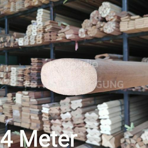Jual Railing Tangga kayu Pegangan Tangga Handrail Kamper dan Meranti RT ...
