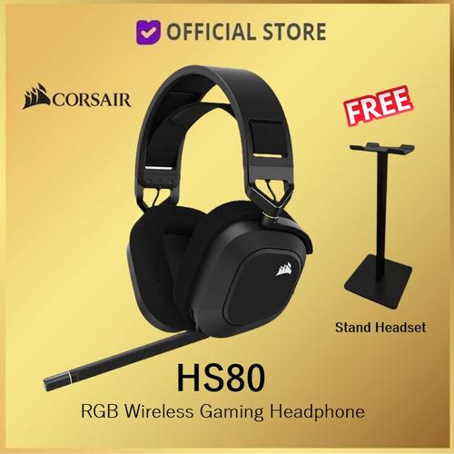 Promo CORSAIR HS80 RGB Wireless Premium 