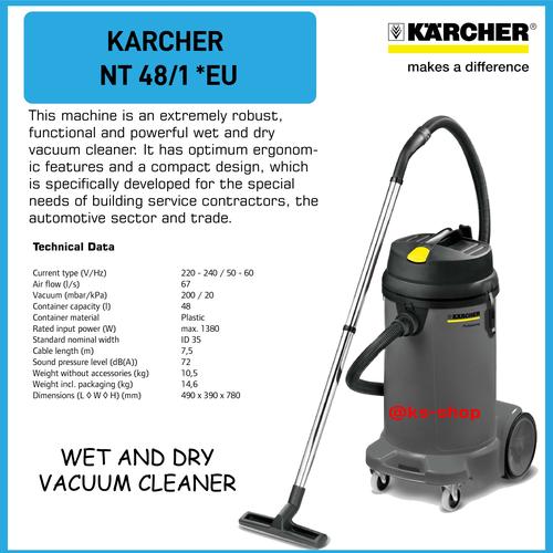 Jual Karcher Wet And Dry Vacuum Cleaner 