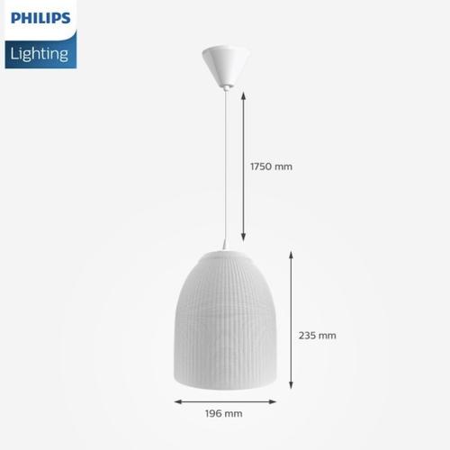 Jual Custom Lampu gantung Philips 3D Printed Luminaires Satin White