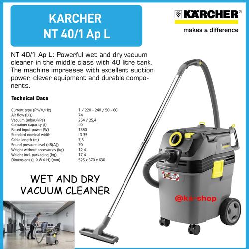 Jual Karcher Industrial Wet\u0026Dry Vacuum 