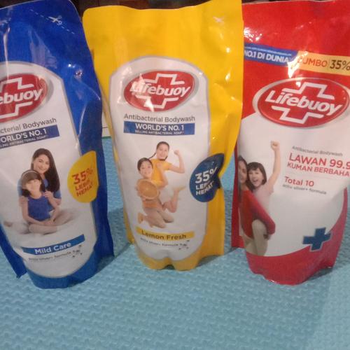 Foto Produk Lifebuoy sabun mandi cair antibacterial bodywash 900ml - Mild Care dari Biobianshop