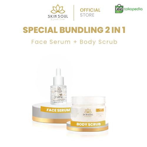 Gambar Skin Soul Paket Bundling - 24K Snail Gold Face Serum & Body Scrub dari SKINSOUL OFFICIAL STORE Jakarta Barat Tokopedia