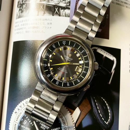 Jual jam tangan luxury Tissot Navigator T12 Flying Saucer Cal 788 21 jewels  - Kota Malang - terpaksa malang | Tokopedia