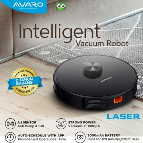 Promo Robot Vacuum Cleaner Advan Avaro 