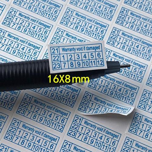 Jual Sticker Segel Garansi / Stiker Label Pengaman Warranty Void Kab