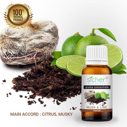 Gambar Aroma Terapi Pengharum Ruangan Berbahan Essential Oil - Musk&Lime 10ml dari Sicher Ecosystem Jakarta Utara Tokopedia