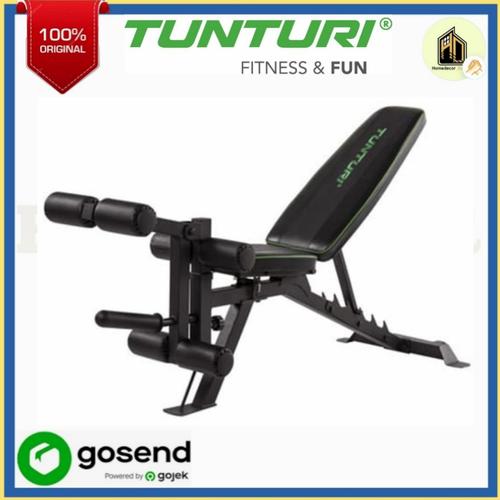 Jual Tunturi Multi Bench Ub60 Hitam alat fitness multyfungsi
